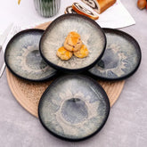 Karaca Black Galactic Reactive 4 Piece Bowl Set